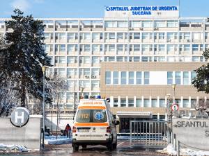 Femeia a fost adusă aproape înghețată la Spitalul Județean de Urgență „Sf. Ioan cel Nou” din Suceava