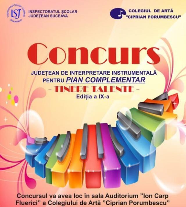 Concursul de interpretare instrumentală ”Tinere Talente”, amânat din cauza vremii nefavorabile
