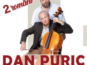 Spectacolul „2 Români”: Dan Puric și Adrian Naidin, pe scena Casei de Cultură a Sindicatelor Suceava