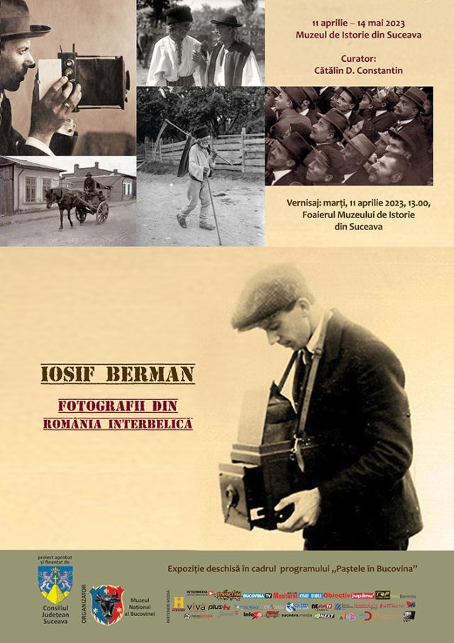 „Iosif Berman. Fotografii din România interbelică”, expoziție la Muzeul de Istorie