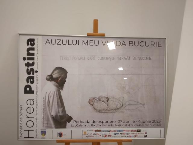 Expoziția de pictură „Auzului meu vei da bucurie” a maestrului Horea Paștina, la Muzeul de Istorie