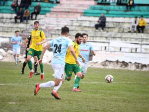 Marius Filip a marcat golul victoriei pentru Foresta. Foto Fotograful Sportiv