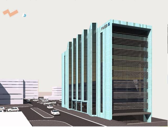Facultatea de Medicină și Știinte Biologice care se va construi în curtea Spitalului Județean Suceava va avea două corpuri - clădiri cu 10 niveluri (8 etaje)