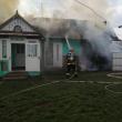 Un bărbat a suferit arsuri într-un incendiu izbucnit la o casă din comuna Fântâna Mare