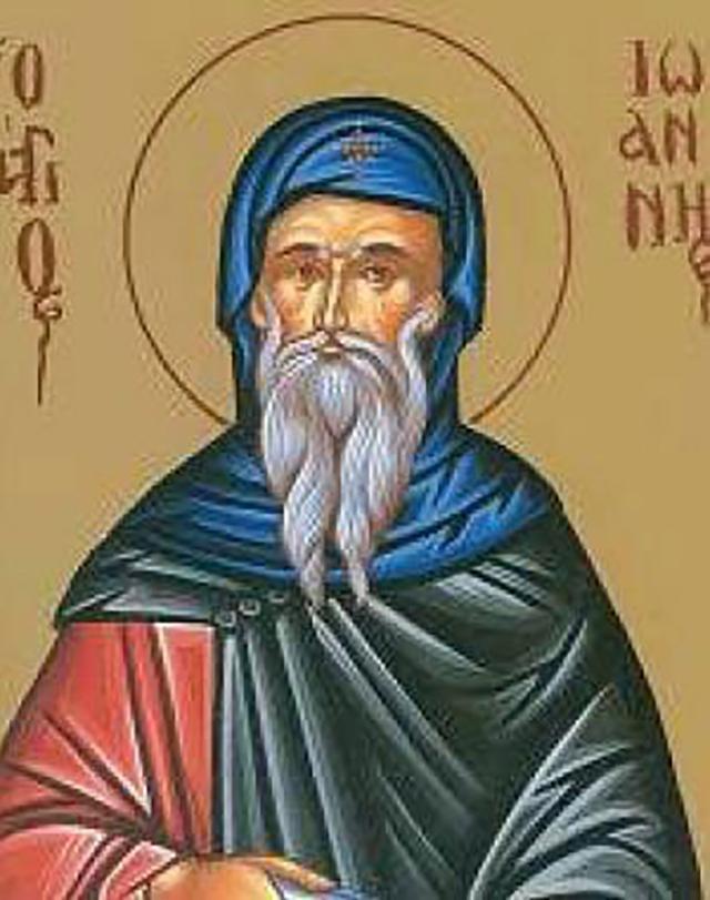 Sfântul Cuvios Ioan de la Lavra Veche