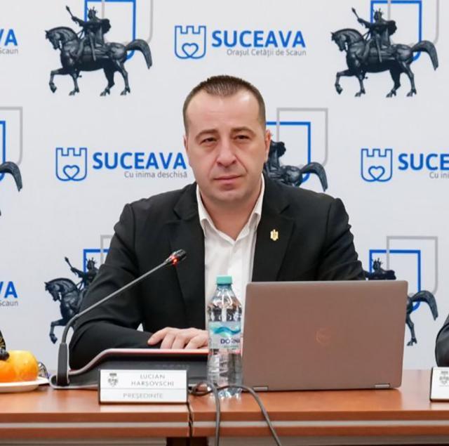 Viceprimarul municipiului Suceava Lucian Harșovschi