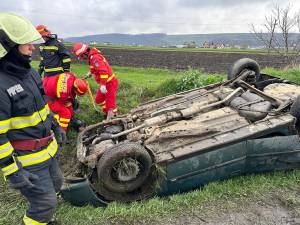 Accident pe E 85, la Pătrăuți