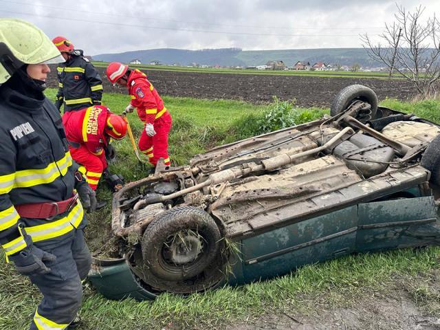 Accident pe E 85, la Pătrăuți