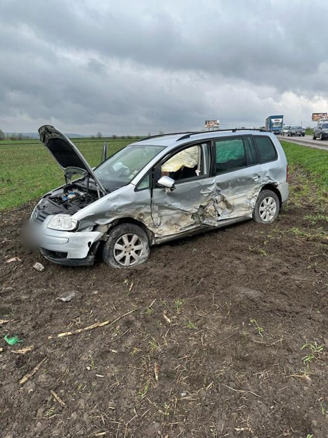 Accident pe E 85, la Pătrăuți