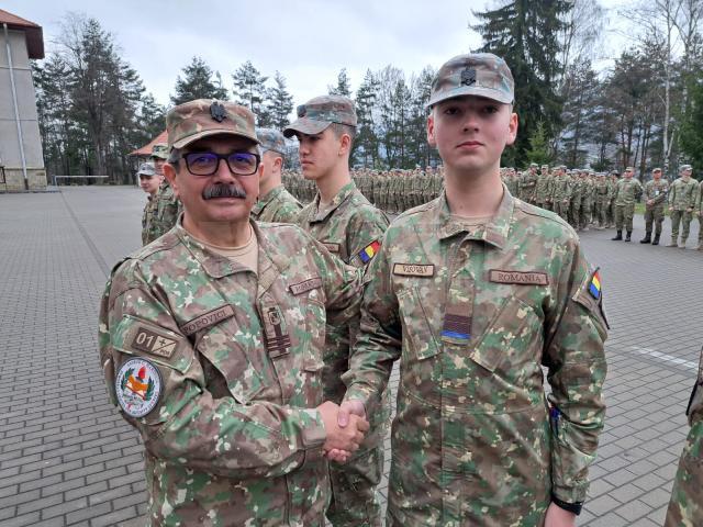 Olimpicii de la Colegiul Militar au fost înaintați în grad