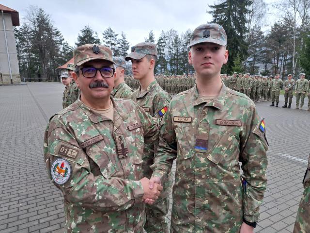 Olimpicii de la Colegiul Militar au fost înaintați în grad