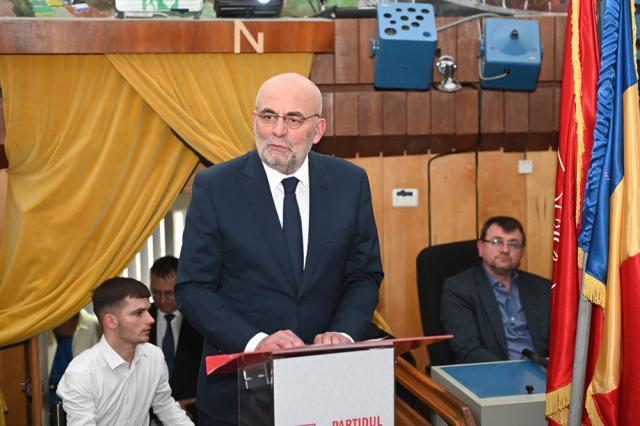 Vasile Rîmbu este noul președinte ales al Organizației Municipale Suceava a PSD