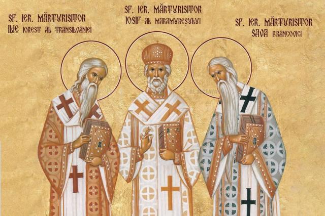 Sf. Ierarhi Ilie Iorest, Simion Ştefan şi Sava Brancovici, mitropoliţii Transilvaniei