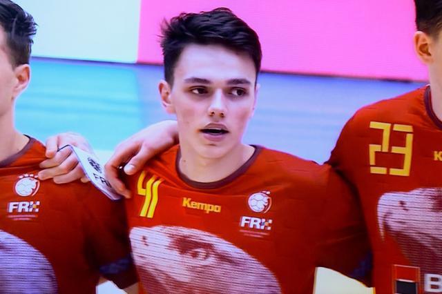 Daniel Stanciuc tinde să devină un jucător de bază al echipei naționale de handbal