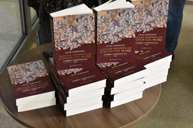 Istoricul Liviu Cîmpeanu și-a lansat la Suceava volumul „Cruciadă împotriva lui Ștefan cel Mare, Codrii Cosminului 1497”