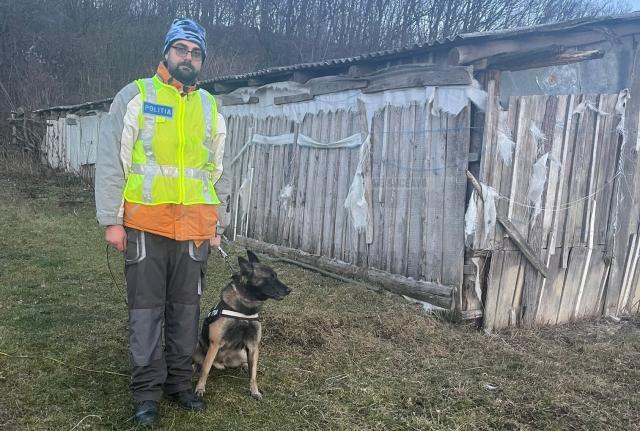 Câinele Coh i-a luat urma unui dispărut de mai bine de 24 de ore în pădure