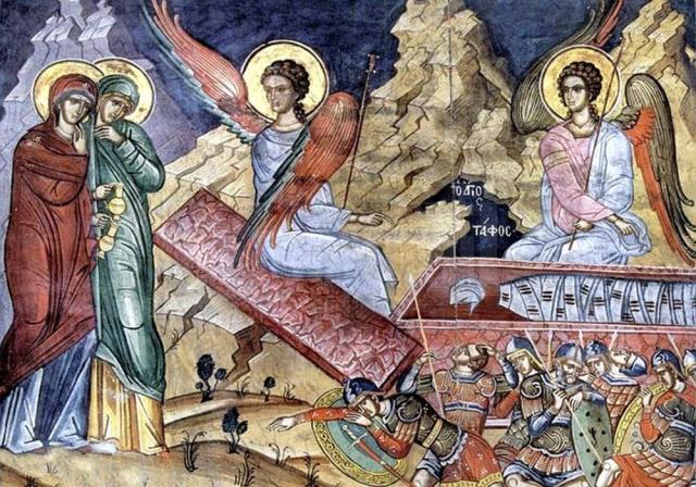 Femeile Mironosiţe în imnografia Penticostarului