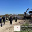 Firmă amendată cu 30.000 de lei pentru un incendiu în care au ars zeci de metri cubi de plop energetic