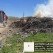 Firmă amendată cu 30.000 de lei pentru un incendiu în care au ars zeci de metri cubi de plop energetic