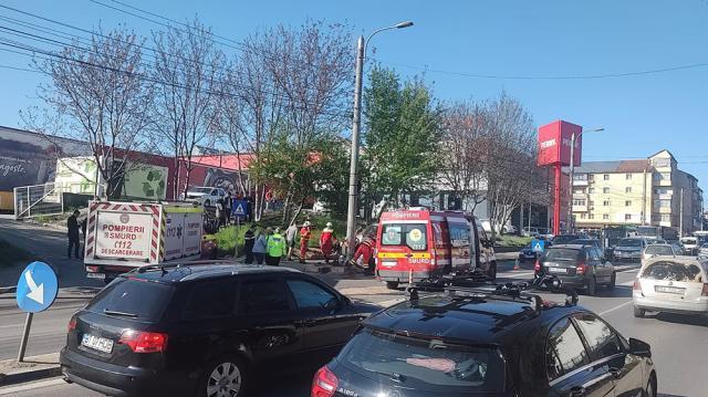 Accidentul s-a petrecut în zona stației IRIC