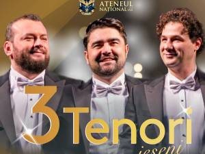 Concert extraordinar cu trei tenori ieșeni, pe scena suceveană