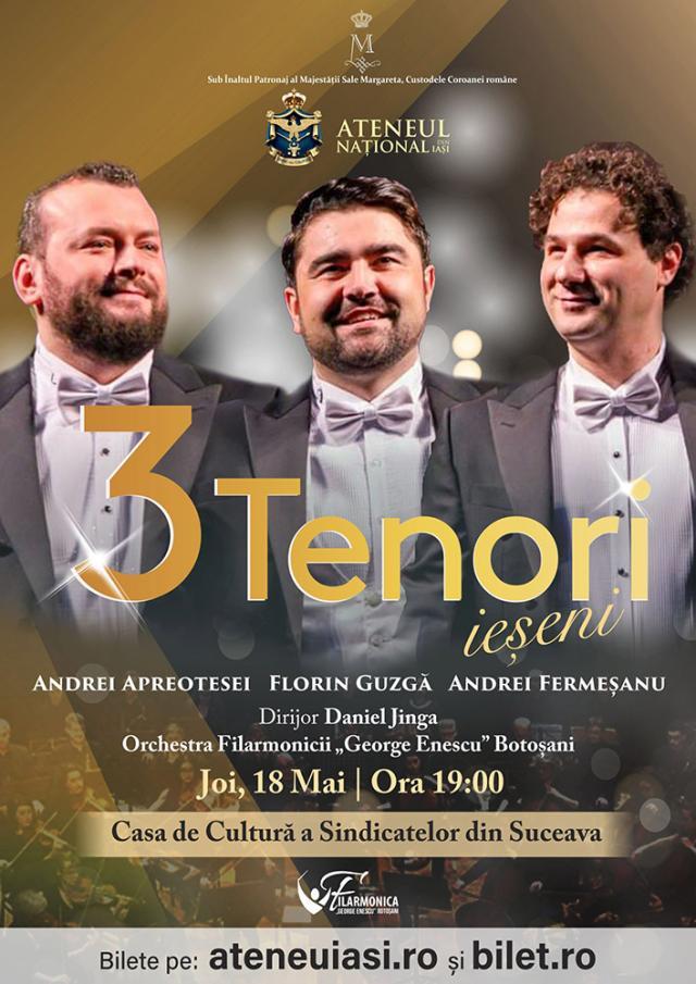 Tenorii Andrei Apreotesei, Andrei Fermeşanu şi Felix Guzgă