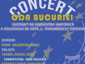 Concertul „Oda Bucuriei”, de Ziua Europei, pe scena Universității. Accesul e liber
