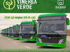 „Vinerea verde” - călătorii gratuite cu autobuzele TPL Suceava, pe 5 mai