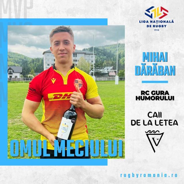 Mihai Daraban, omul meciului