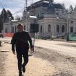 Strada din faţa cazinoului va fi pavată cu piatră cubică