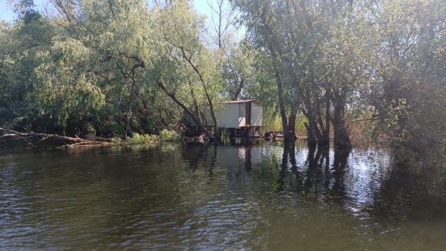 Construcții din lemn pentru pescari