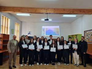 10 mai, sărbătorit la Colegiul ,,Hurmuzachi Rădăuți