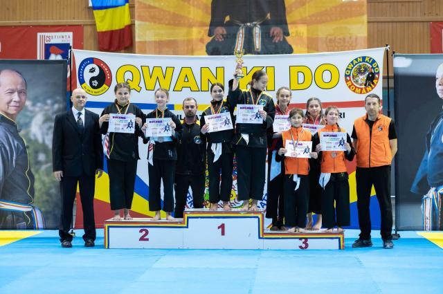 Performanţe ale copiilor de la Clubul Kim Long Dao Fălticeni la Campionatului Naţional de Qwan Ki Do