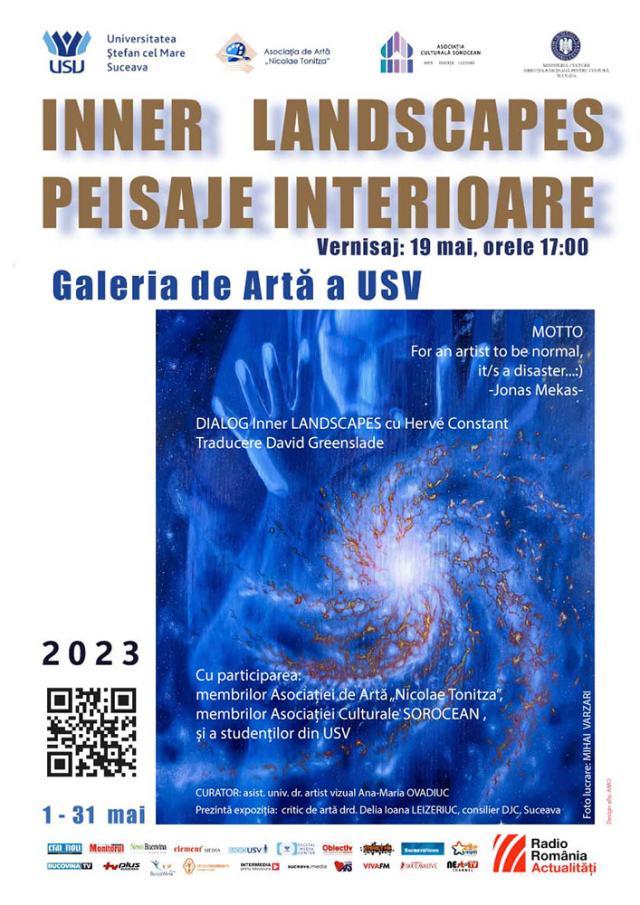 Evenimentul cultural „Inner Landscapes/ Peisaje Interioare”, la Galeria de Artă a USV