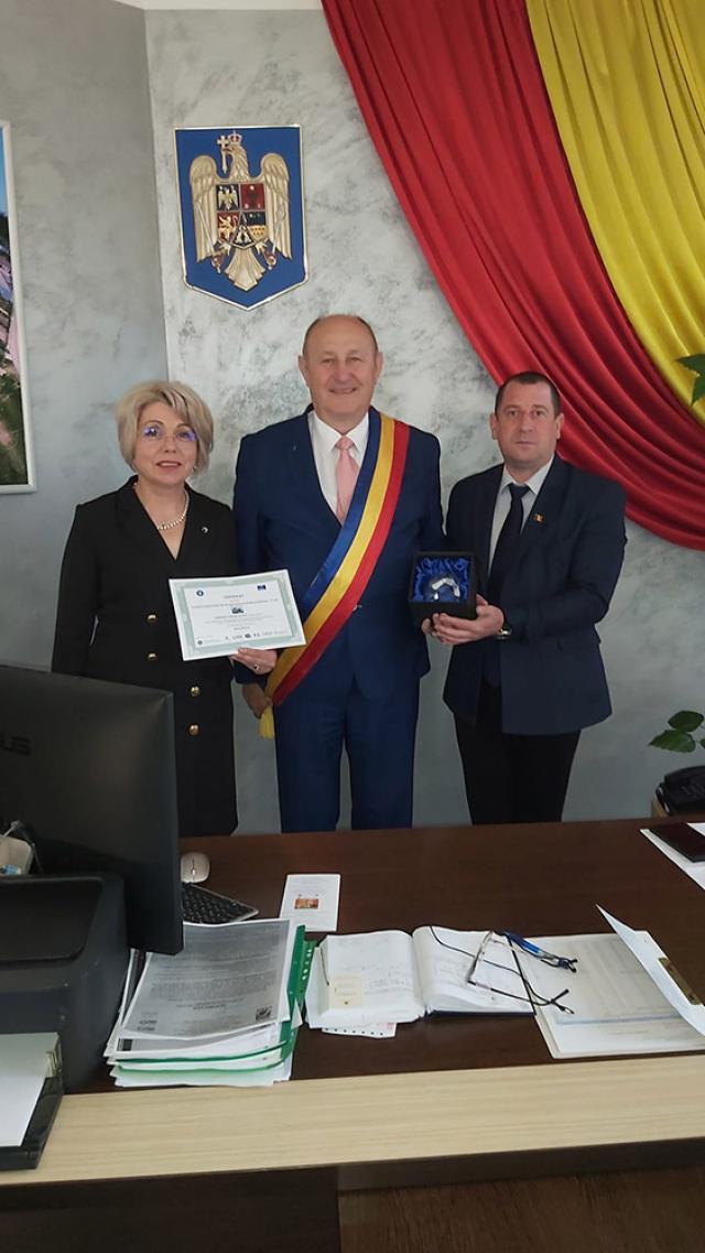 Vasile Andriciuc a primit premiul pentru bună guvernare locală din partea Uniunii Europene