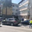 Accidentul a avut loc la intrarea pe strada Mitropoliei din municipiul Suceava