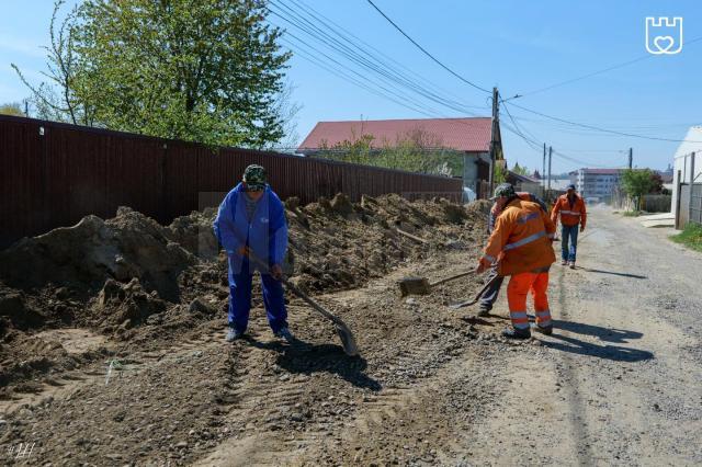 Modernizare strada Fagului, din cartierul sucevean Burdujeni – zona Aleea Dumbrăvii