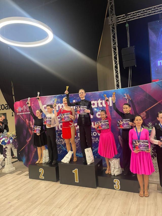 Sportivi de la „Bucovina Dance Studio”, pe podium la Brașov