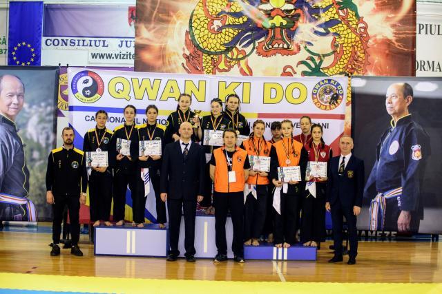 Patru fălticeneni au obţinut medalii la Campionatul Naţional de Qwan Qi Do