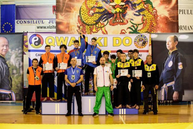 Patru fălticeneni au obţinut medalii la Campionatul Naţional de Qwan Qi Do