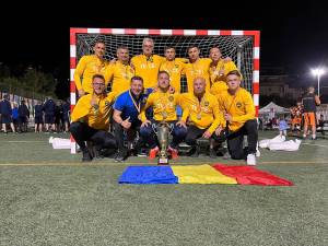 Echipa polițiștilor suceveni a câștigat turneul din Spania