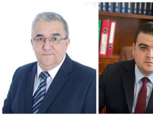 Subprefectul Florin Sinescu și deputatul Gheorghe Șoldan