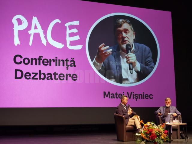 Matei Vișniec și invitații săi, în dialog despre „Pace”, în cadrul Festivalului Internațional Zilele TMMVS