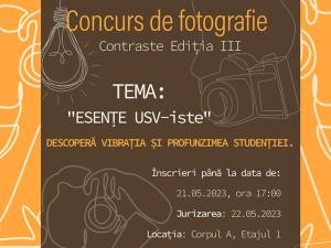 Concursul de fotografie „Contraste", ediția a III-a, vernisaj și premiere, la USV