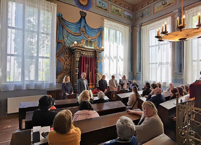 Impresionant spectacol-lectură în Sinagoga Gah, din centrul Sucevei