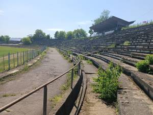 Stadionul ”Nada Florilor” din Fălticeni, o ruină