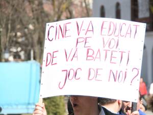 O săptămână de proteste în centrul municipiului Suceava, anunțate de sindicaliștii din educație