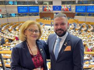 Deputatul sucevean Vlad Popescu Piedone a participat la mai multe întâlniri de lucru la Parlamentul European