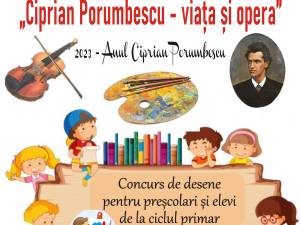 Concurs de desene „Ciprian Porumbescu – Viața și Opera”, organizat de Biblioteca Bucovinei