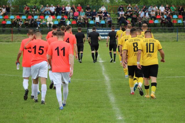 Moldova Draguseni a castigat meciul tur cu Viitorul Liteni. Foto Florin Manole